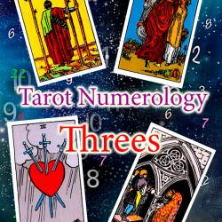 Numerology and tarot: Threes